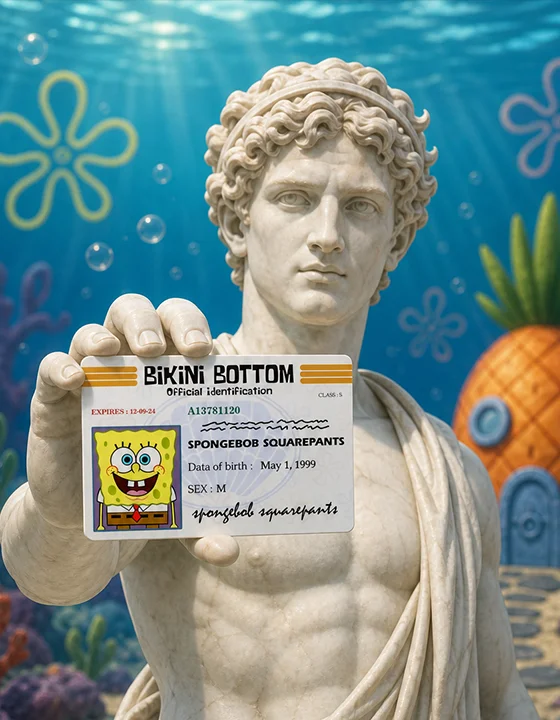 کارت شهروندی Bikini Bottom