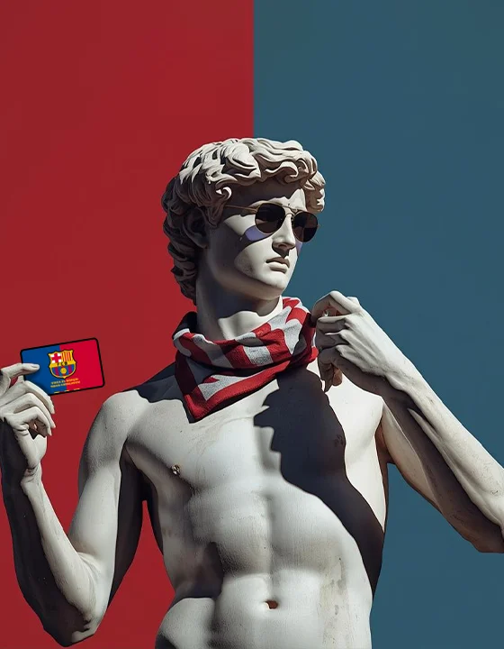 کار هواداری بارسلونا