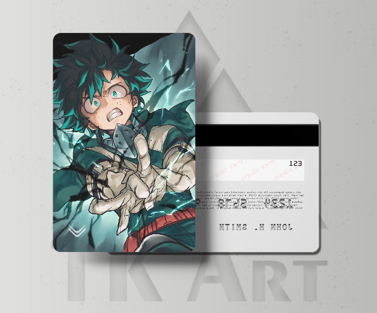 استیکر کارت انیمه مدرسه قهرمانانه من