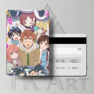 استیکر کارت انیمه Kanojo