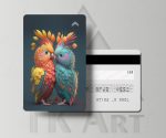 استیکر کارت پرنده عاشق