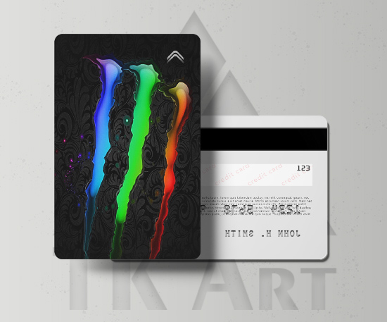 استیکر کارت Monster Energy
