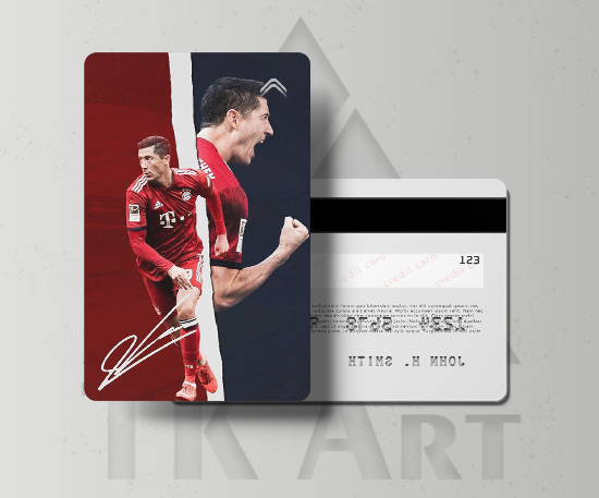 استیکر کارت روبرت لواندوفسکی