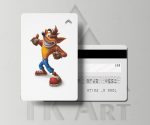 استیکر کارت Crash Bandicoot