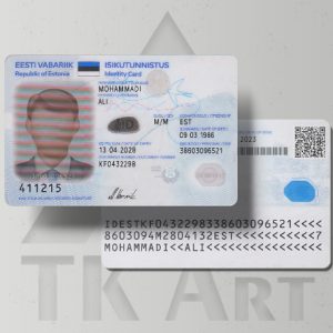 آیدی کارت جدید استونی