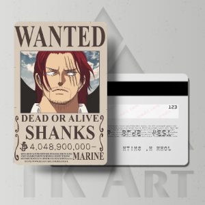 استیکر کارت شخصیت شنکس انیمه وان پیس one piece