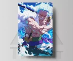 سفارش برچسب روی کارت بانکی زورو انیمه وان پیس در آب one piece