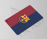 استیکر کارت اعتباری پرچم فوتبال بارسلونا FCB