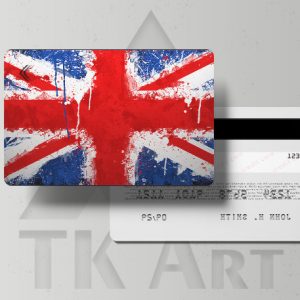 سفارش استیکر کارت پرچم بریتانیا