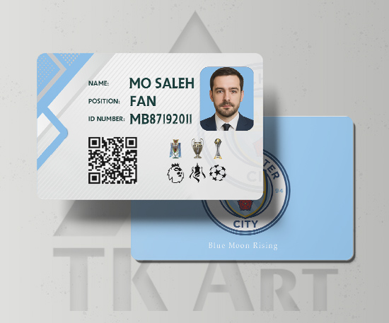 کارت هواداری تیم منچستر سیتی