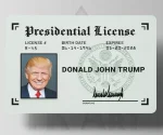 کارت گواهی ریاست جمهوری آمریکا