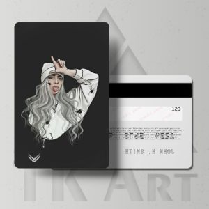 استیکر کارت بیلی ایلیش 7