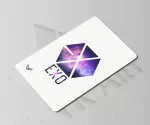 استیکر کارت گروه exo سفید
