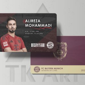 کارت هواداری بایرن مونیخ