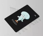 استیکر کارت اختاپوس مشکی 2