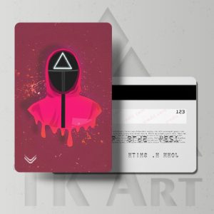استیکر کارت اسکویید گیم 3