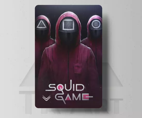 استیکر کارت Squid Game 4