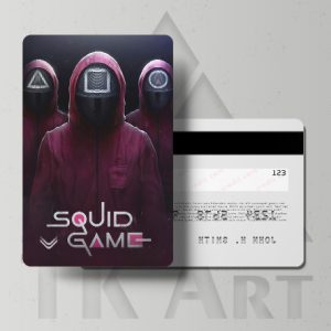 استیکر کارت Squid Game 4