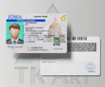 گواهینامه رانندگی ایالت آیووا آمریکا