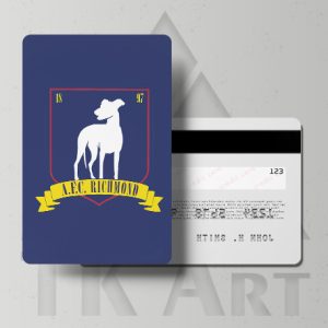 استیکر کارت تیم ریچموند آبی