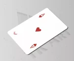 استیکر کارت آس دل
