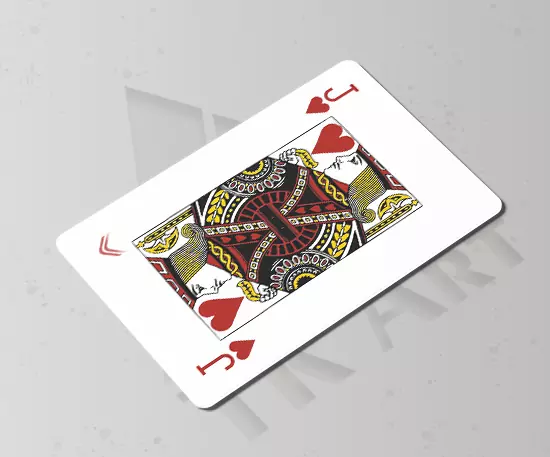 استیکر کارت طرح سرباز دل