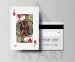 استیکر کارت طرح سرباز دل