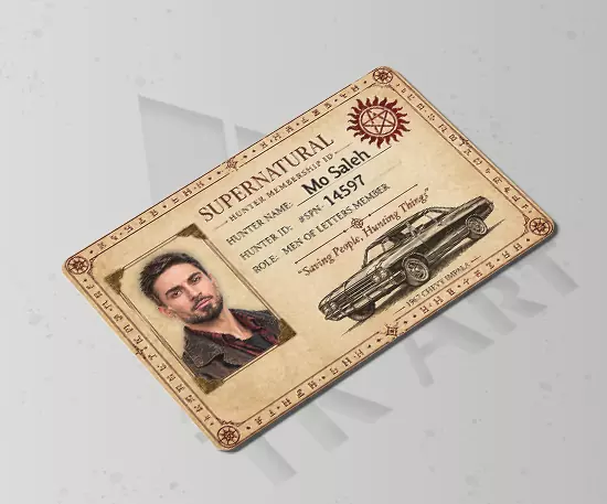 کارت هواداری سریال سوپر نچرال